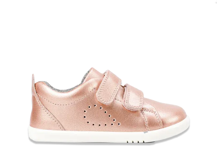 Bobux Iwalk Grass Court - Rose Gold