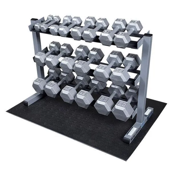 Body-Solid SDX Hex Dumbbell 5-50lb Package