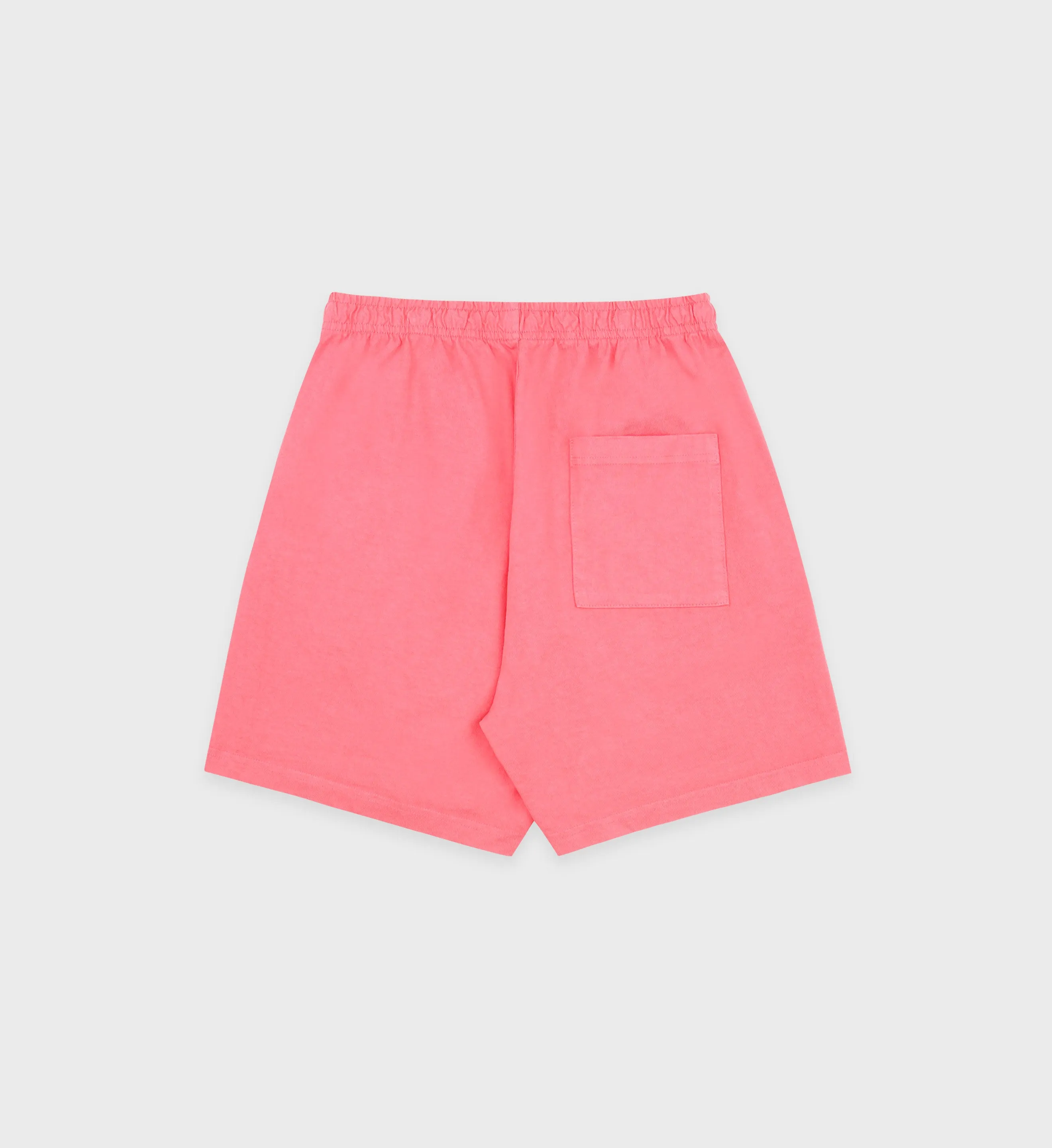 Bold Logo Gym Short - Cotton Candy/White