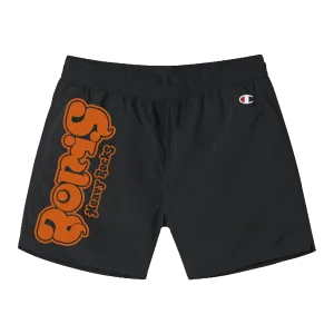 Boris "Heavy Rocks" Black Shorts