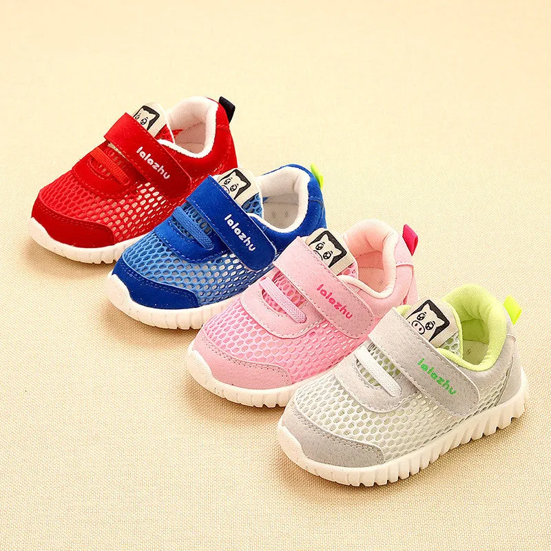 Boys' Breathable Sports Mesh Toddler Shoes