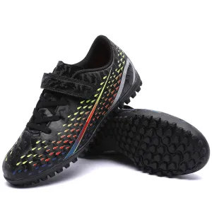 Boys' Soccer Shoes, Magic Tape, TF Studs, Youth Training