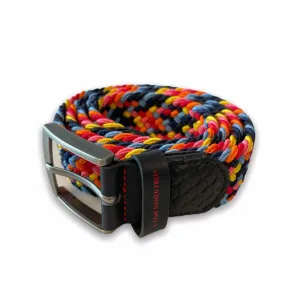 Braided Stretch Belt - Multicolour