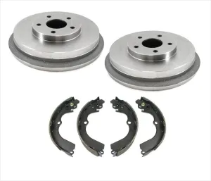 Brake Drums & Brake Shoes fits for Subaru Forester 98-08 W/ ABS Braking