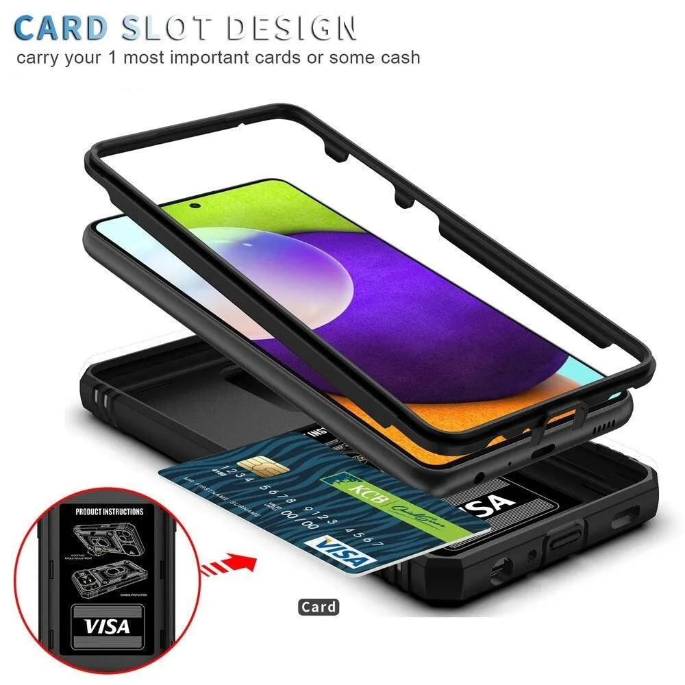 Bravo Shockproof Galaxy Case With Kickstand