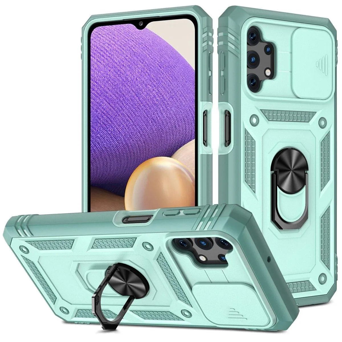 Bravo Shockproof Galaxy Case With Kickstand