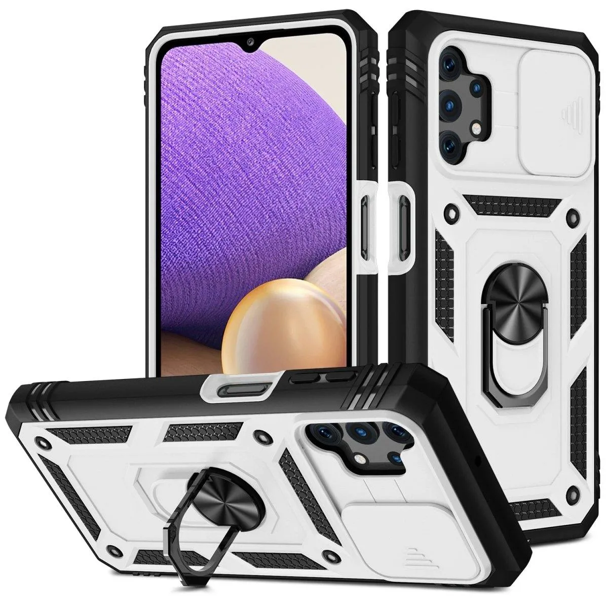 Bravo Shockproof Galaxy Case With Kickstand