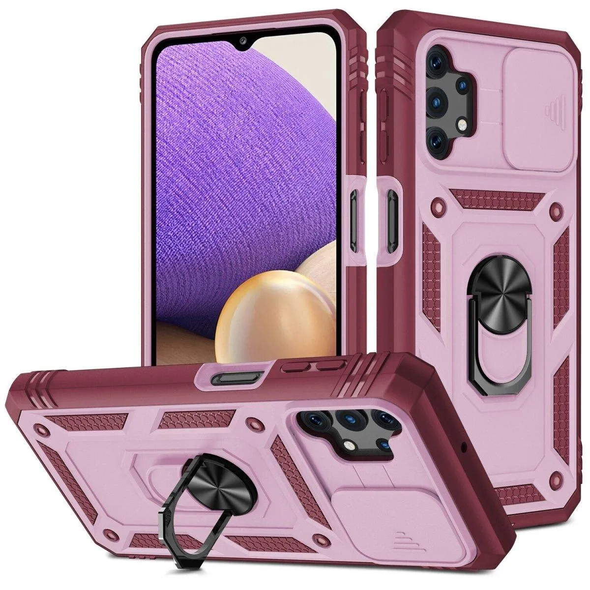 Bravo Shockproof Galaxy Case With Kickstand