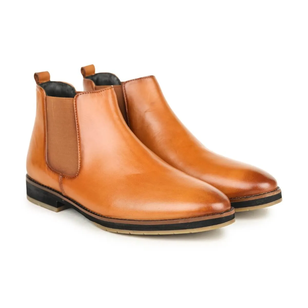 Britmen 9423 Men's Classic Leather Chelsea Boots