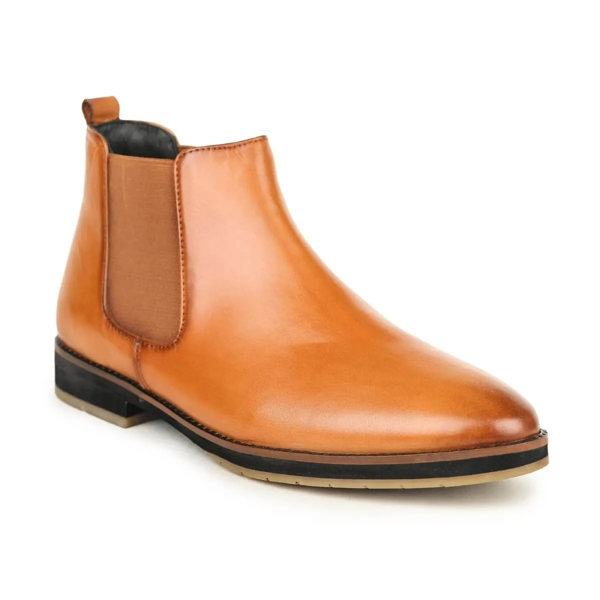 Britmen 9423 Men's Classic Leather Chelsea Boots