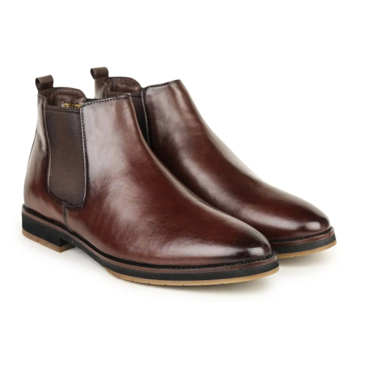 Britmen 9423 Men's Classic Leather Chelsea Boots