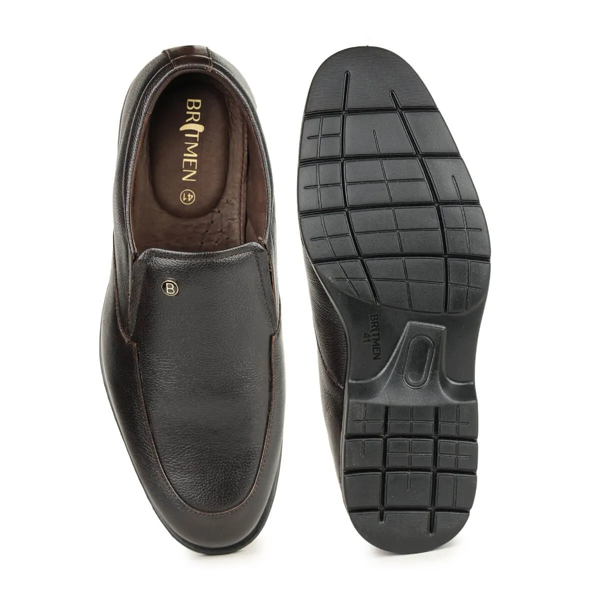 Britmen H-33 Casual Leather Moccasins For Men