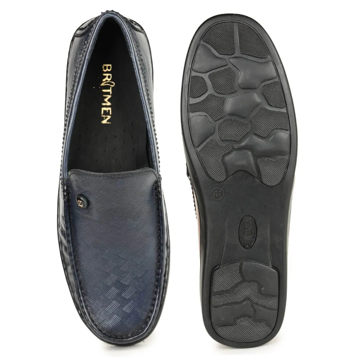 Britmen S-31 Versatile Mat Style Design Loafers