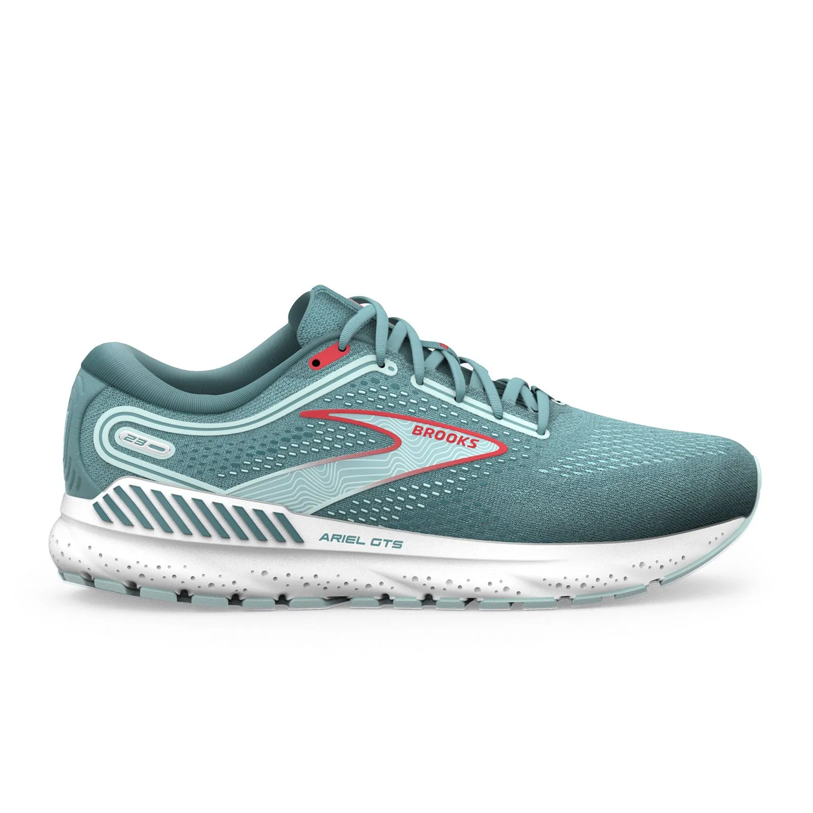 Brooks Ariel GTS 23 Running Shoe (Women) - Nile Blue/Blue/Bittersweet