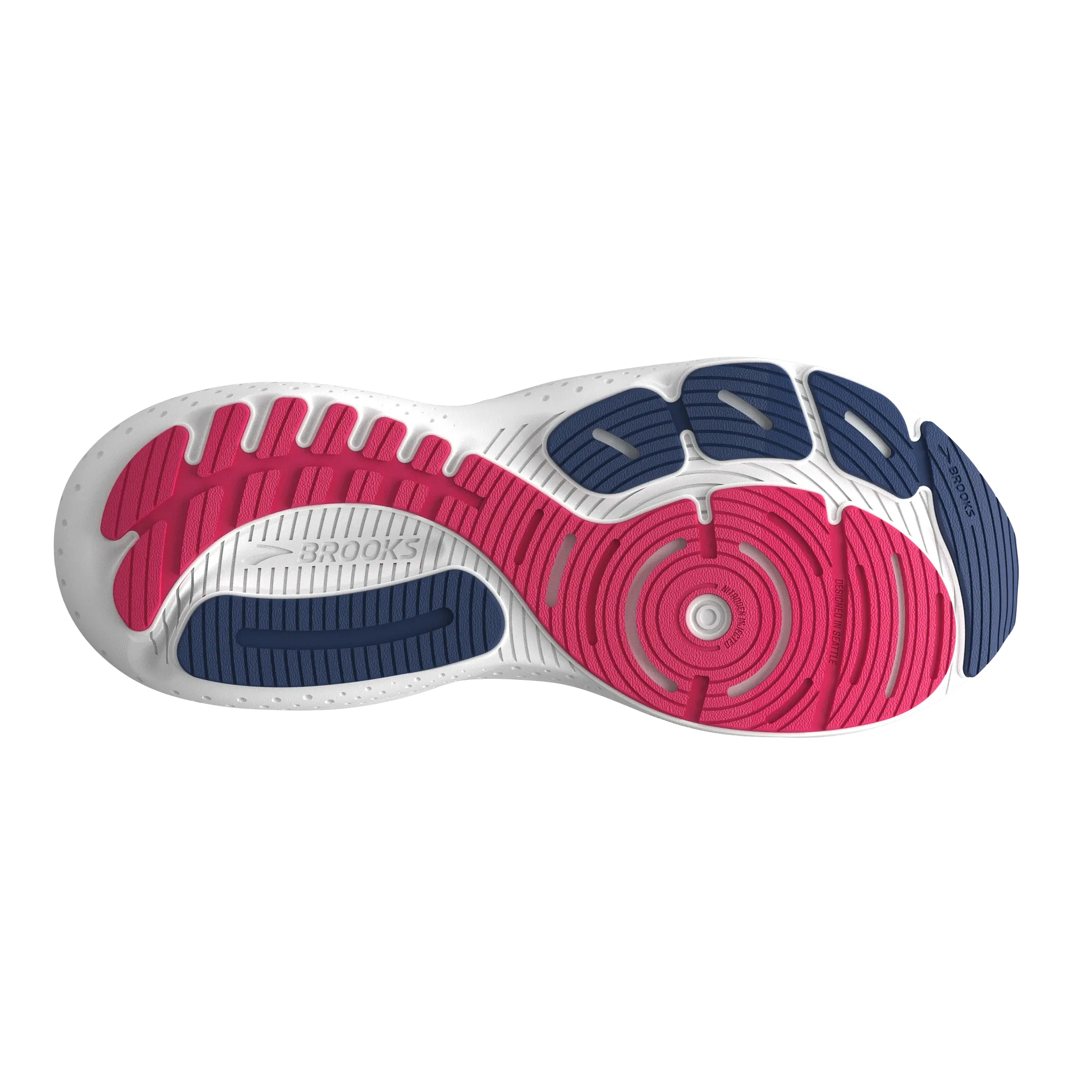 Brooks | Glycerin GTS 21 | Women's | Raspberry/Estate Blue