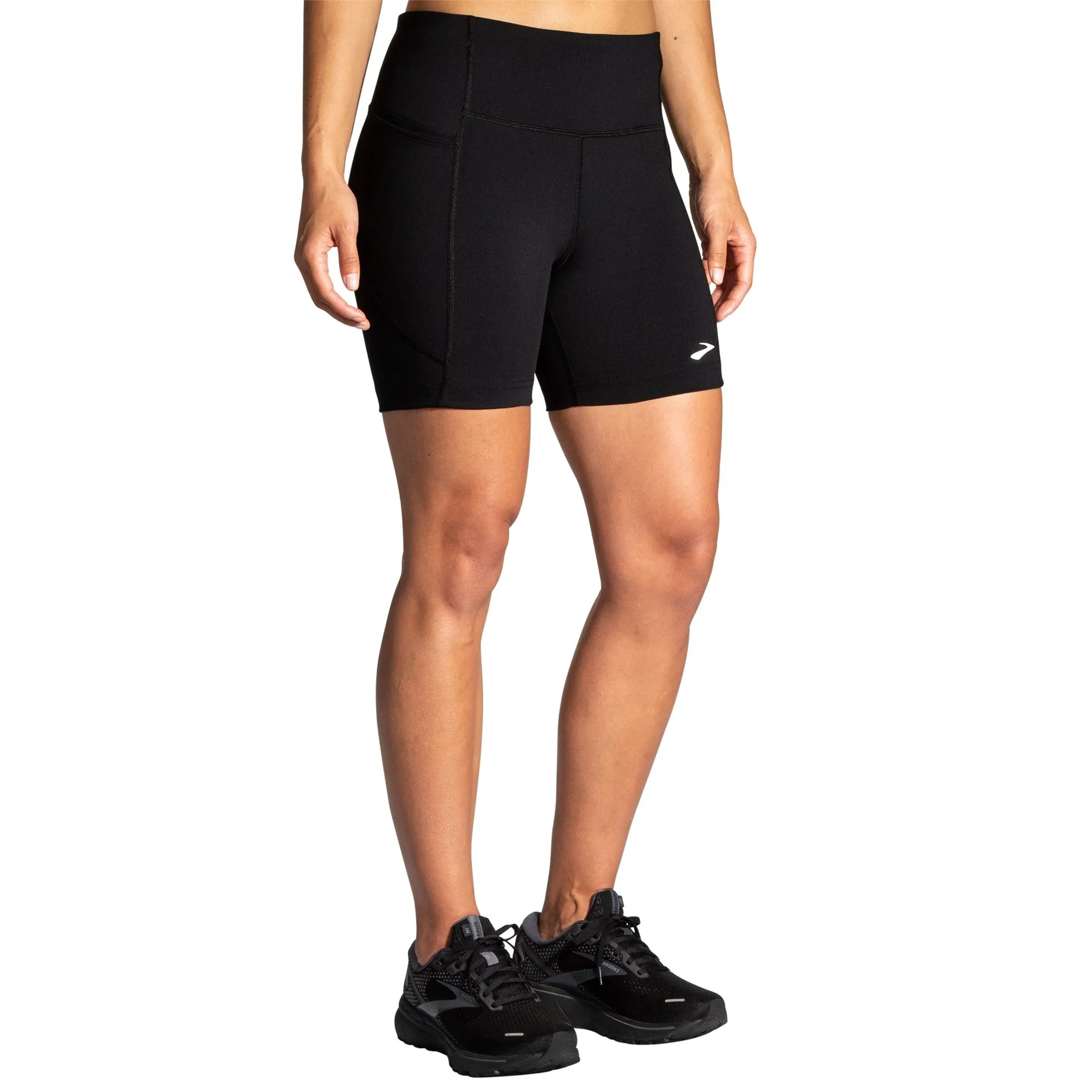 Brooks | Moment 5" Short Tight | Women's | Black