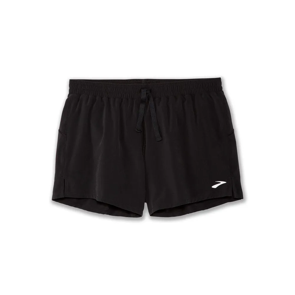 Brooks | Moment 5" Short | Women's | Black