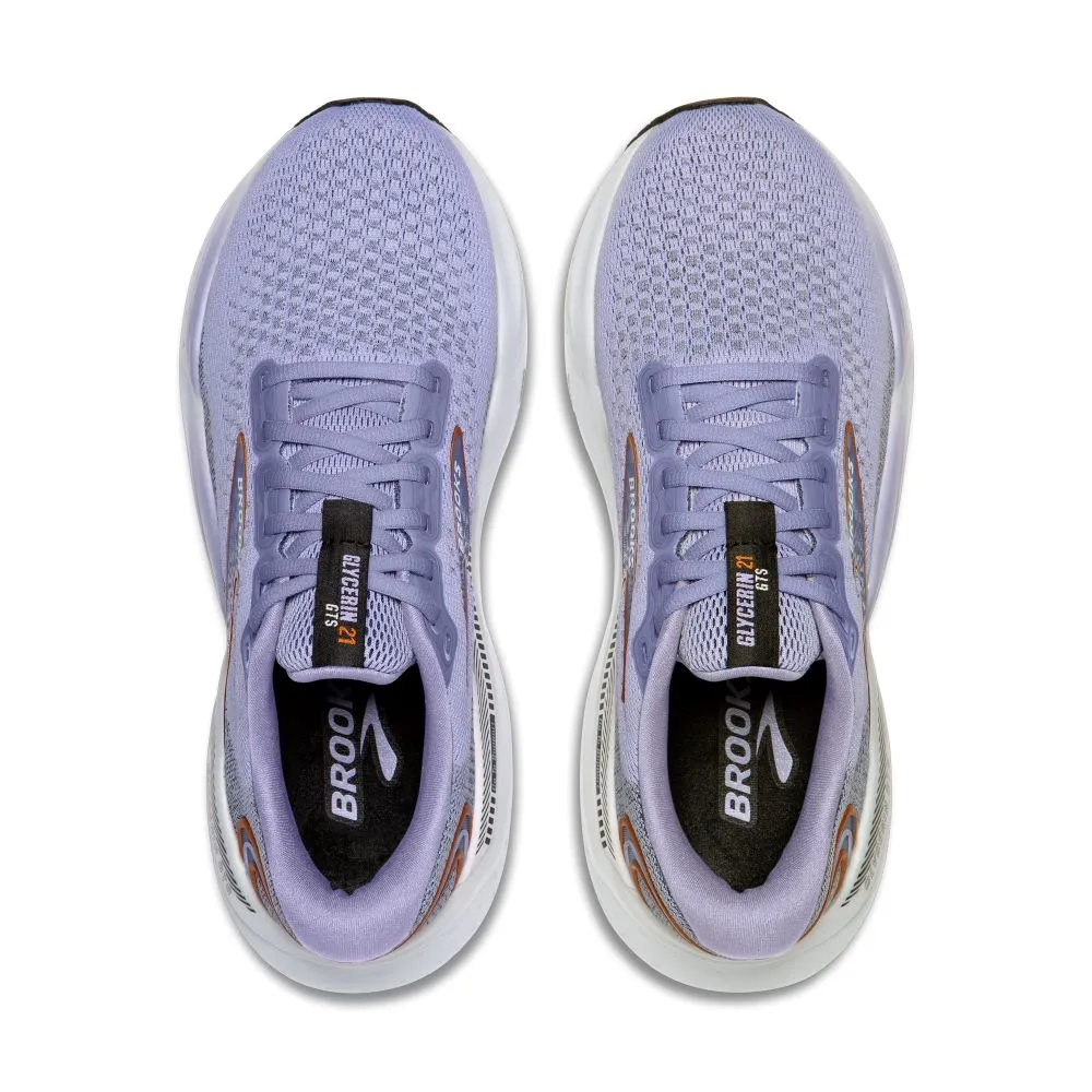 'Brooks' Women's Glycerin GTS 21 - Lavender / Black / Copper