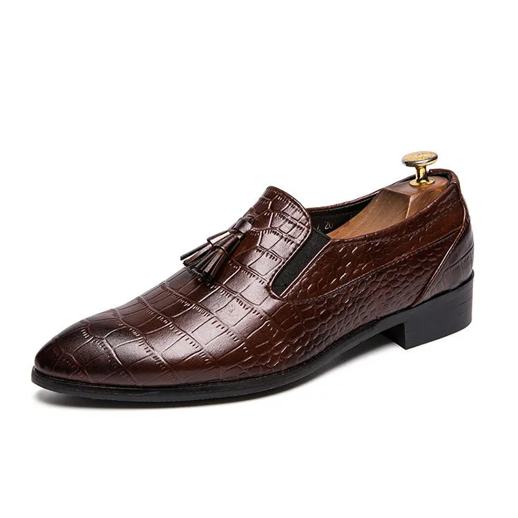 Brown Leather Shoes for Men