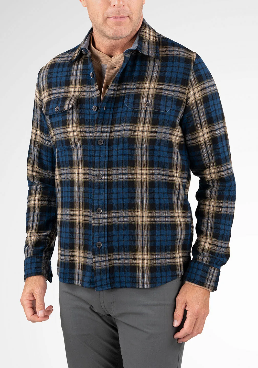 Brushed Heavy Twill Overshirt