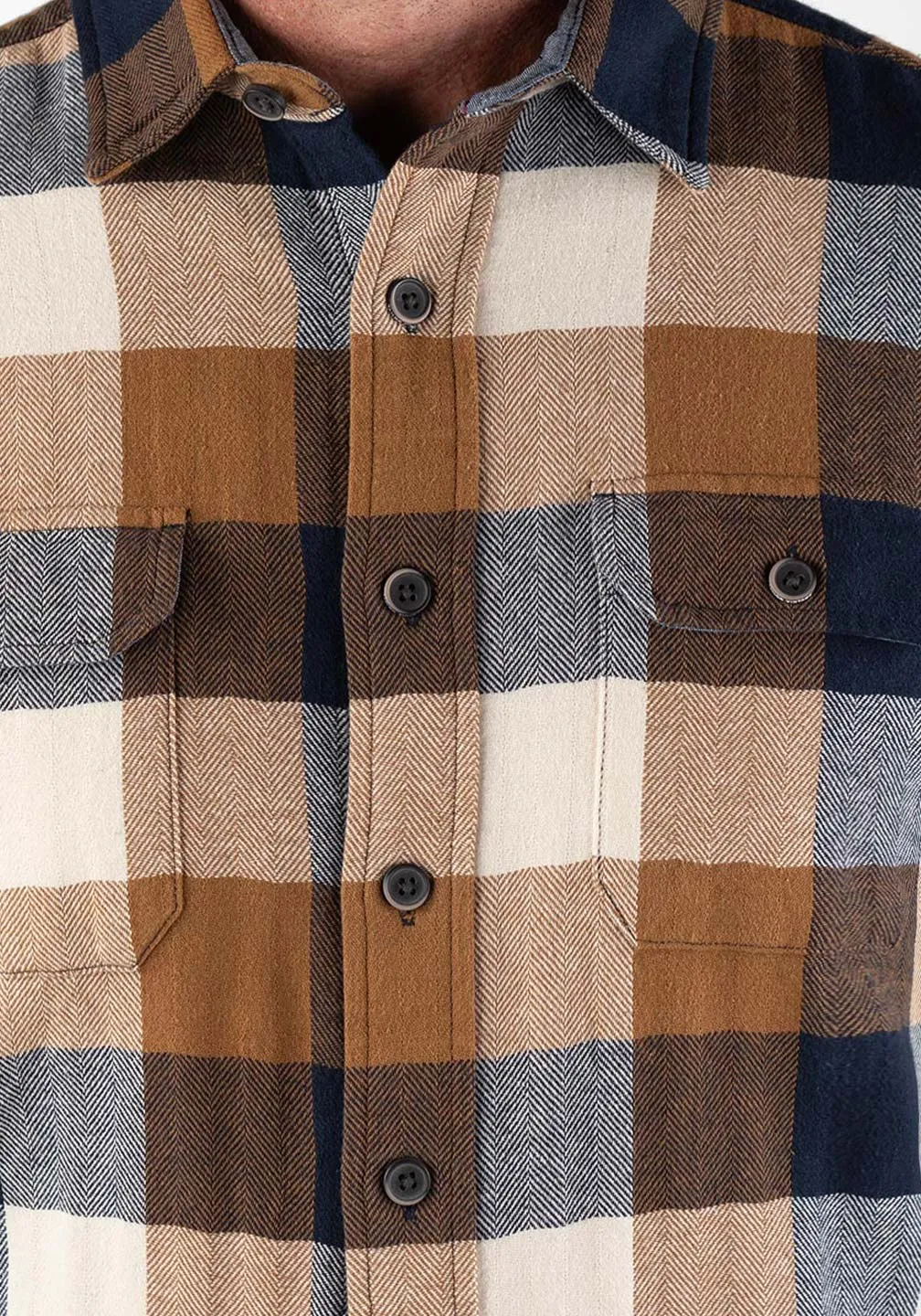 Brushed Heavy Twill Overshirt