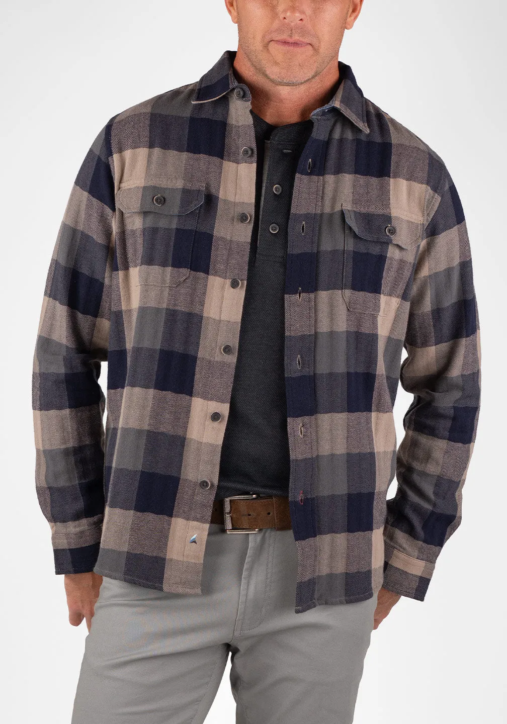 Brushed Heavy Twill Overshirt