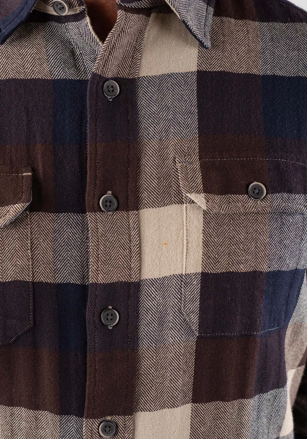 Brushed Heavy Twill Overshirt