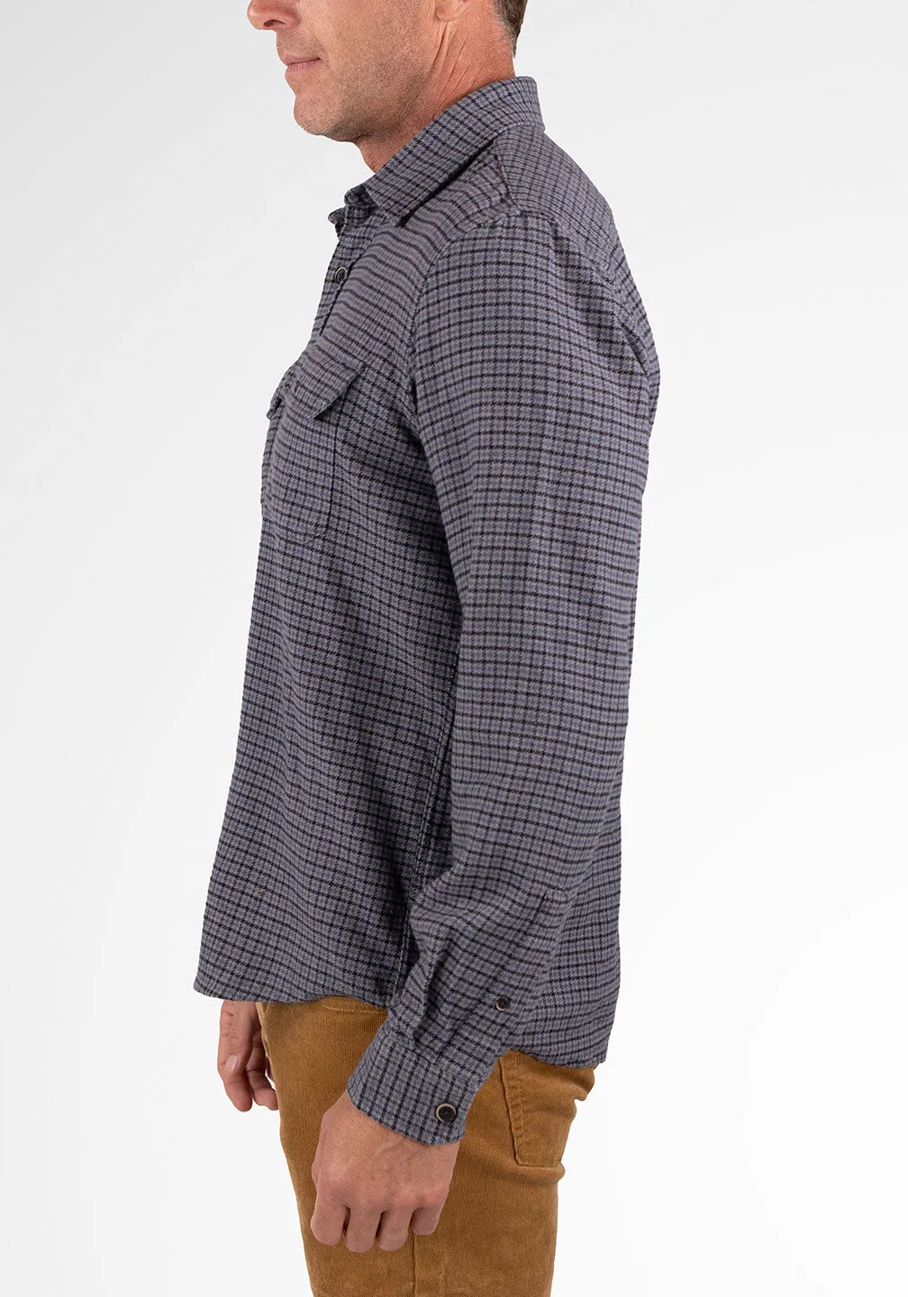 Brushed Heavy Twill Overshirt