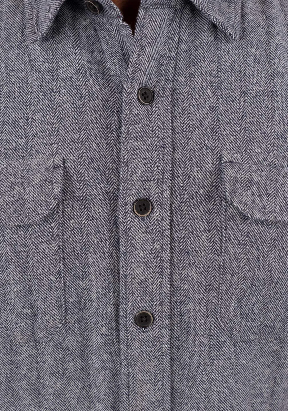 Brushed Heavy Twill Overshirt