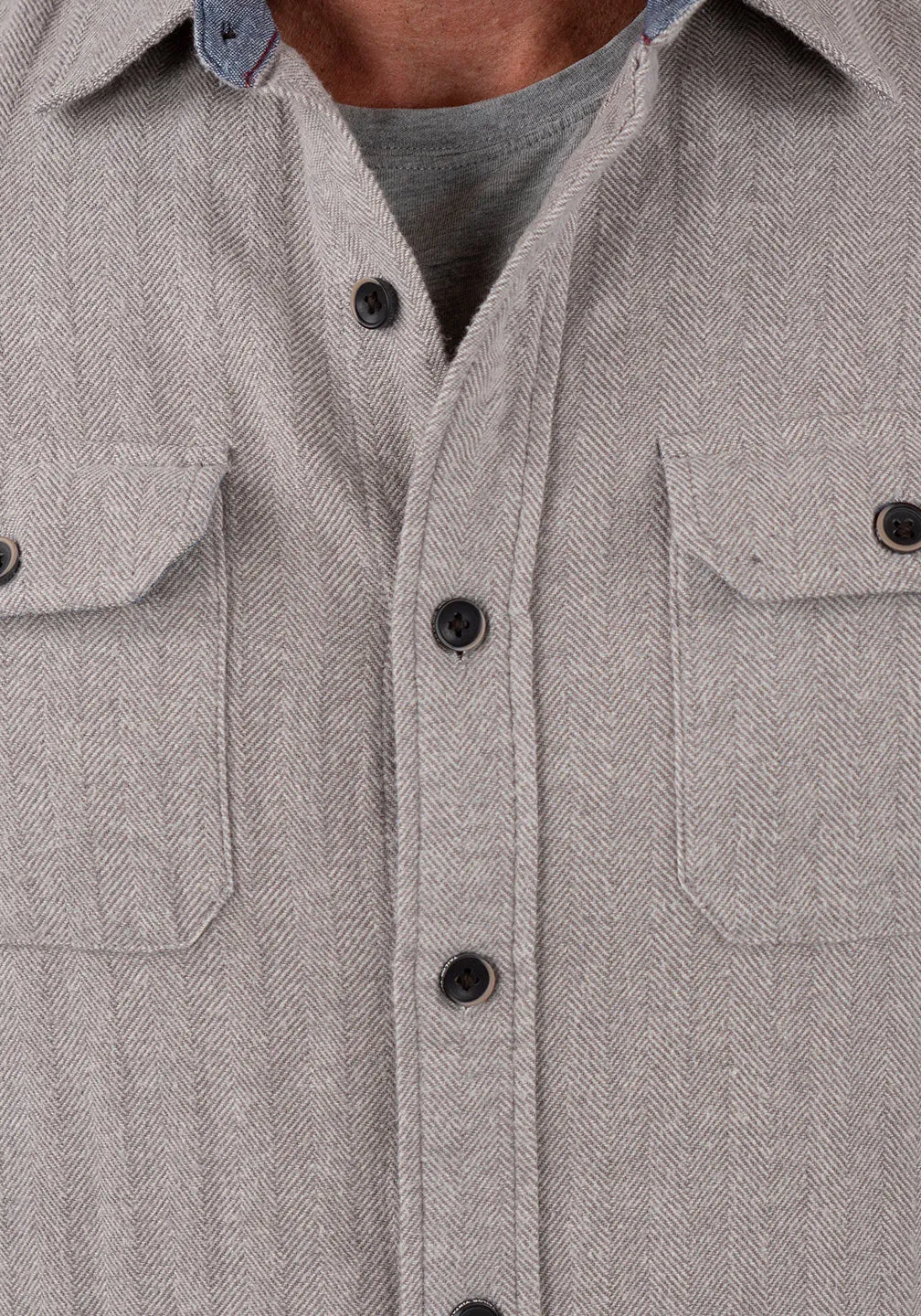 Brushed Heavy Twill Overshirt