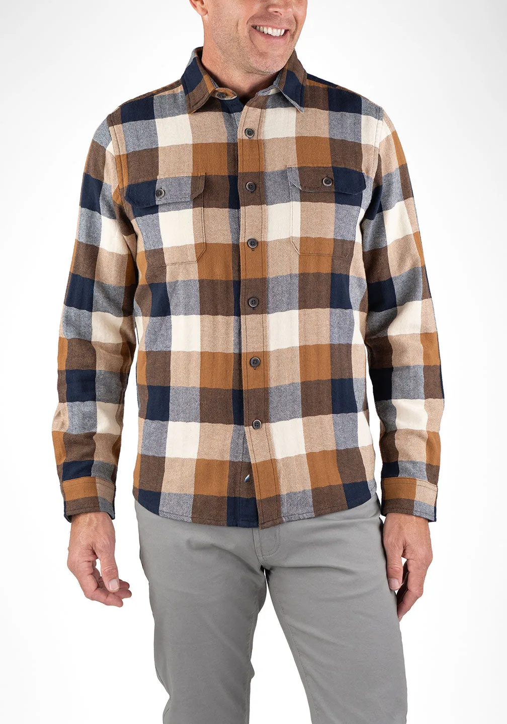 Brushed Heavy Twill Overshirt