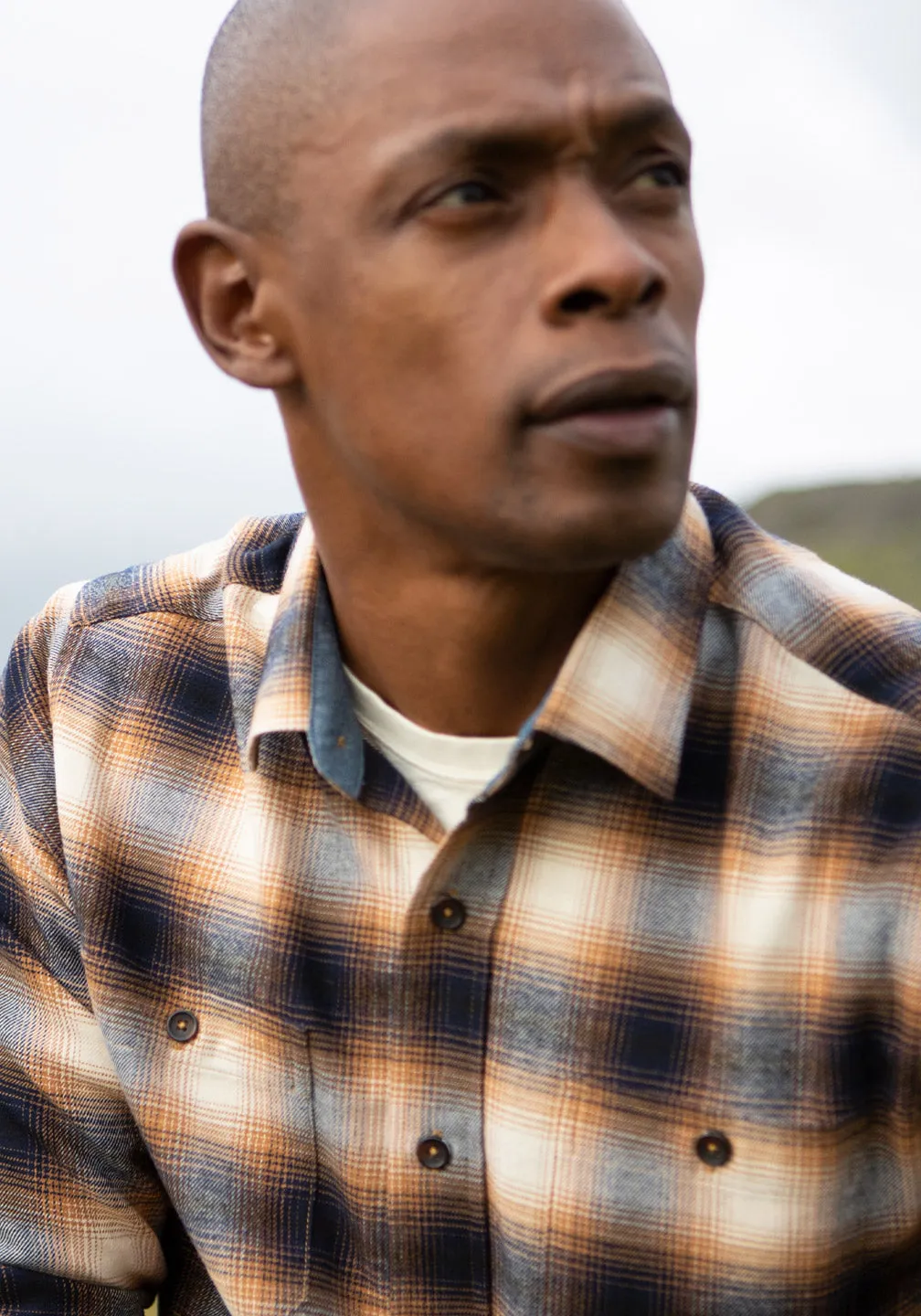 Brushed Heavy Twill Overshirt