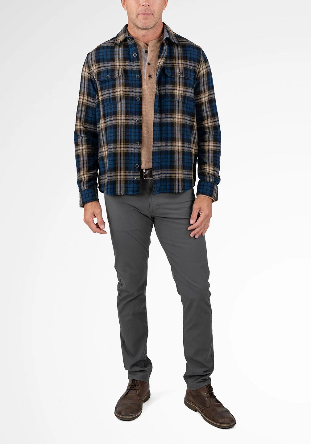 Brushed Heavy Twill Overshirt