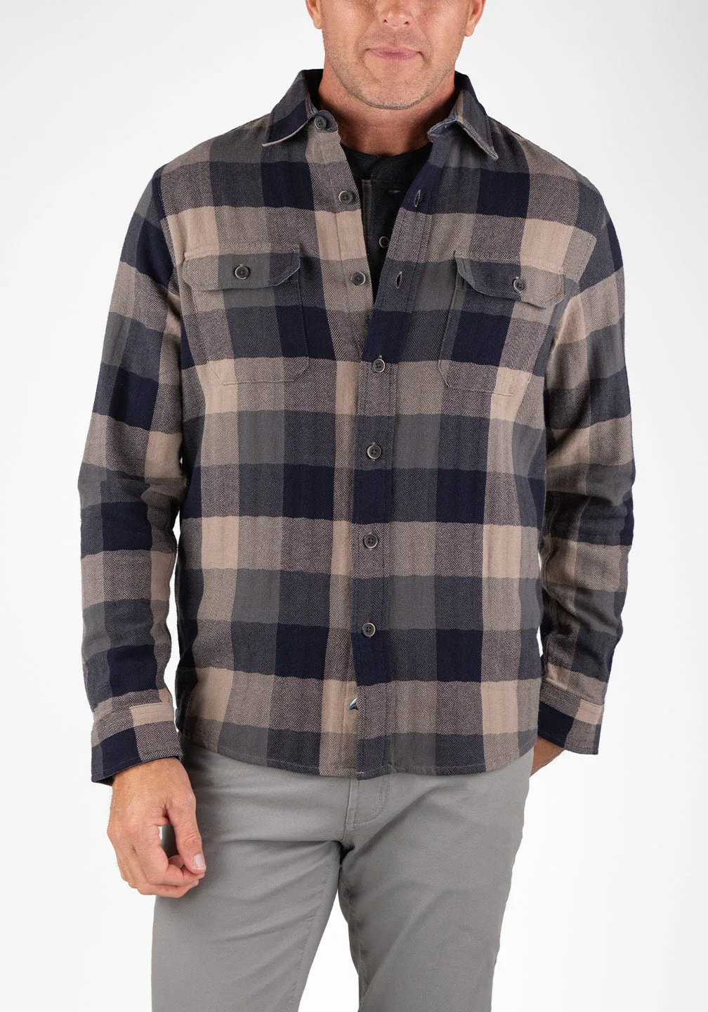 Brushed Heavy Twill Overshirt