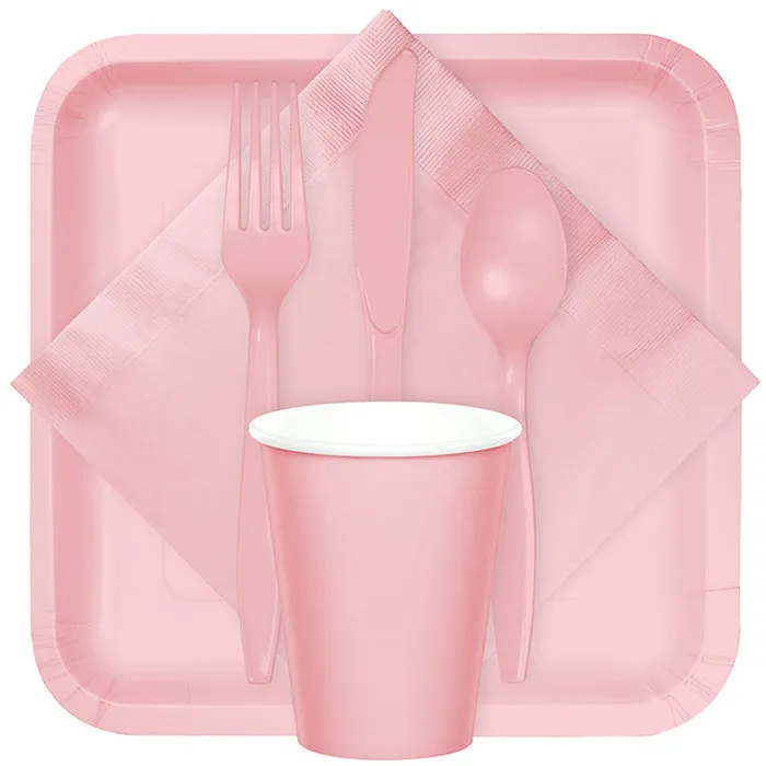 Bulk Classic Pink 9 oz Hot & Cold Paper Cups (240 per Case)