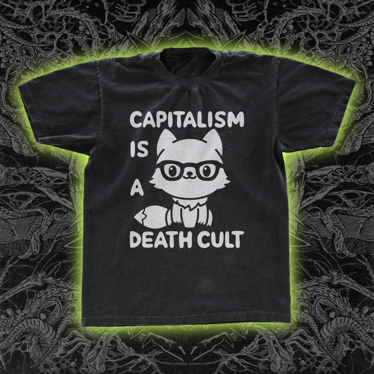 Capitalism Is A Death Cult Classic Tee