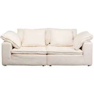 Carole White 3 Seater Sofa