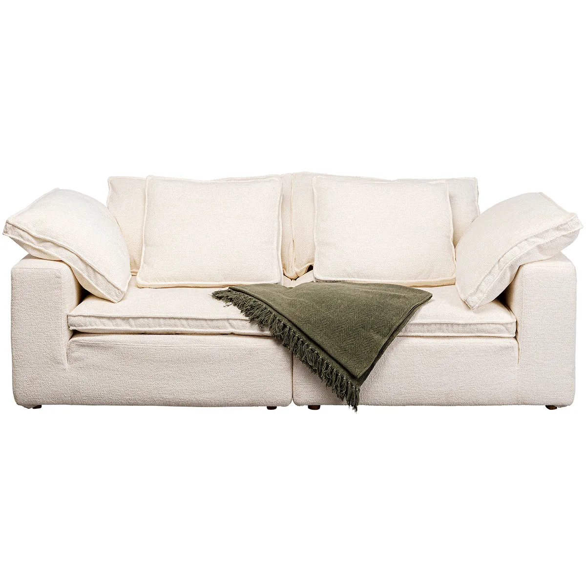 Carole White 3 Seater Sofa