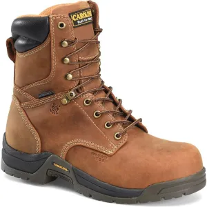 Carolina Men's Bruno Hi 8" Soft Toe WP Slip Resist Work Boot -Brown- CA8020