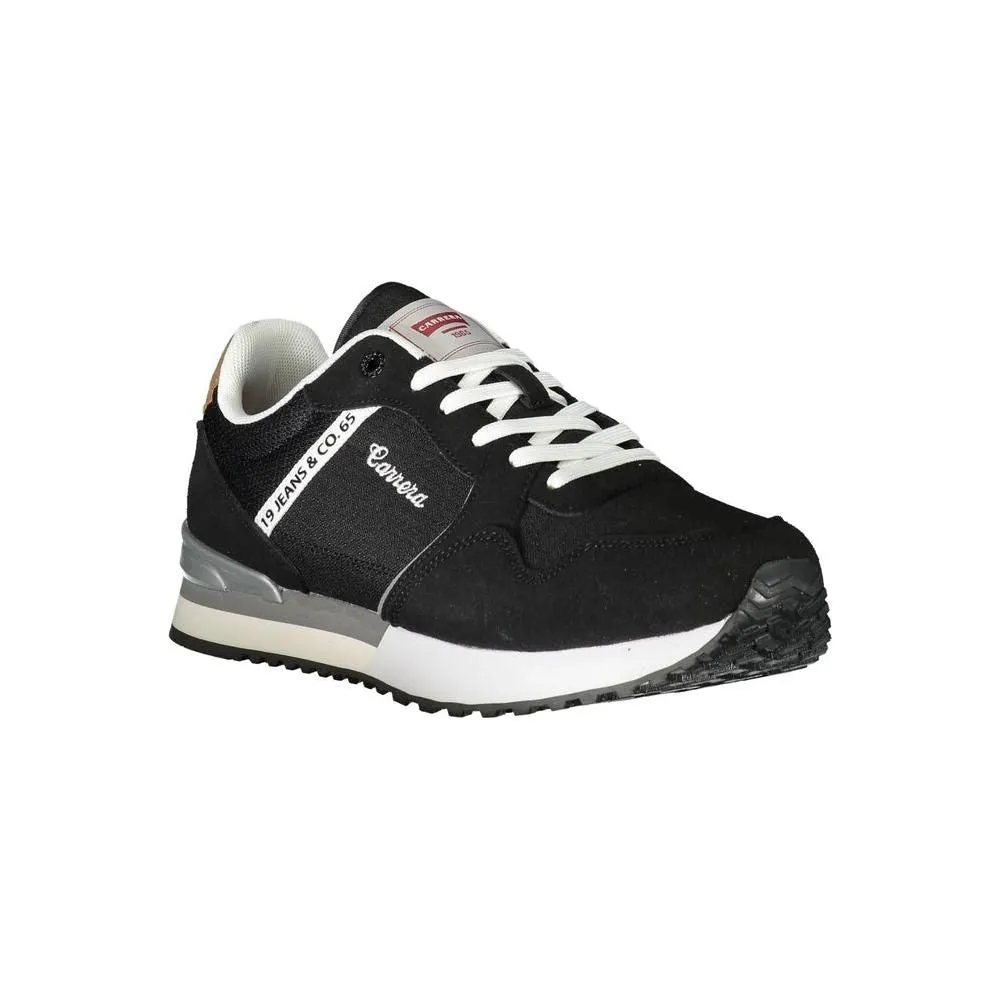 Carrera Black Polyester Sneaker