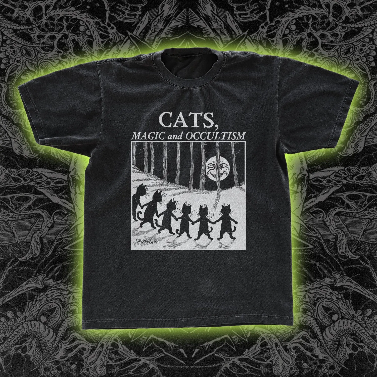 Cats Magic And Occultism Classic Tee