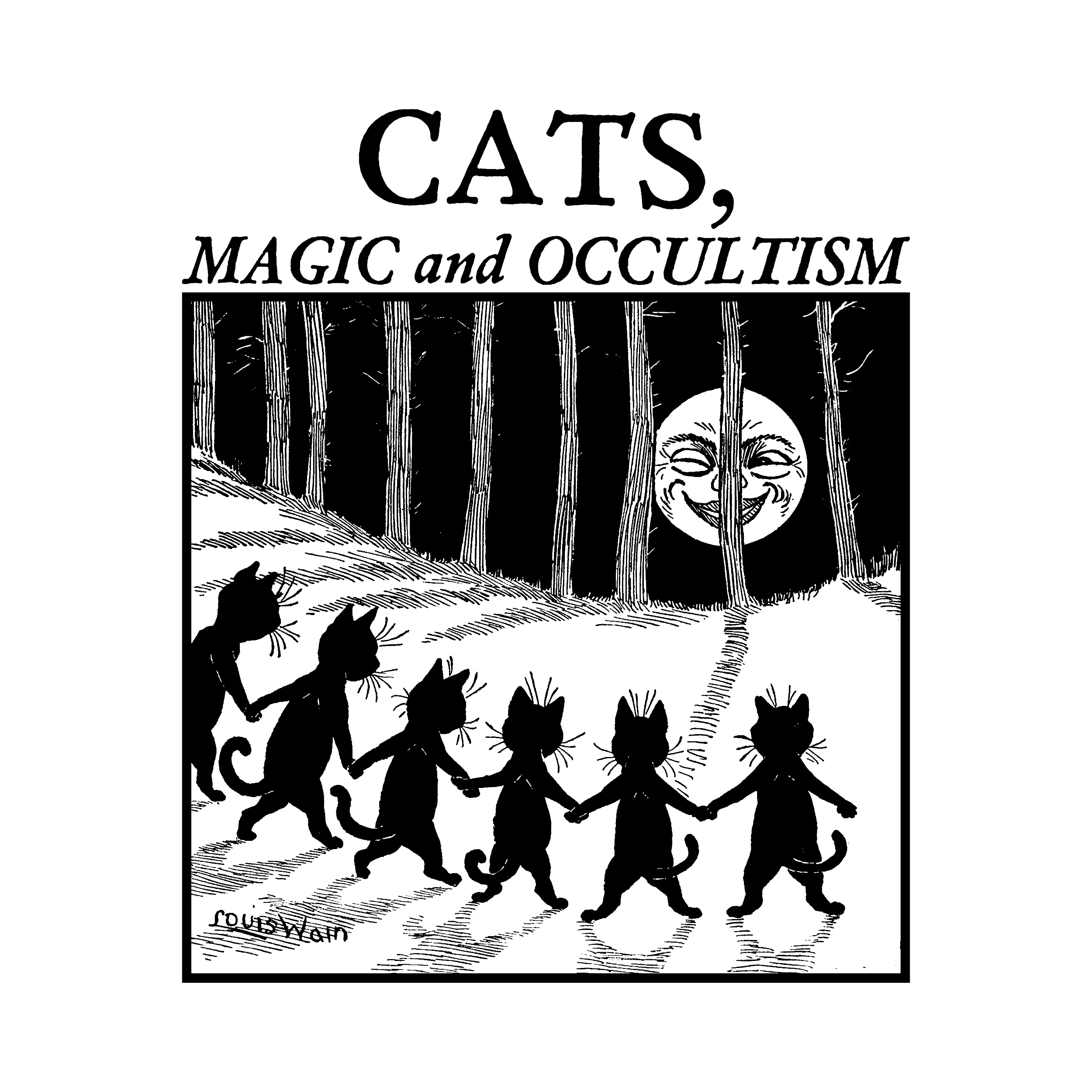 Cats Magic And Occultism Classic Tee