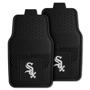 Chicago White Sox Heavy Duty Car Mat Set - 2 Pieces