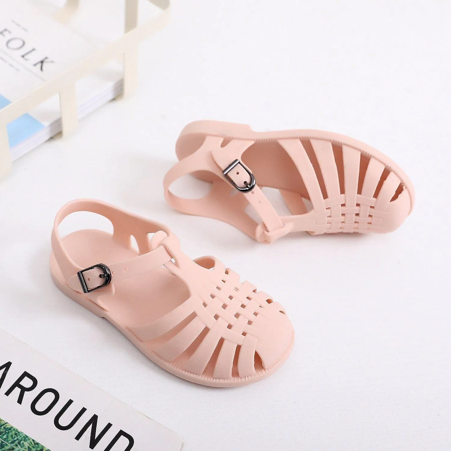 Children Toddler Girls Casual Shoes TCSMK27 Sandals Soft Princess Shoes