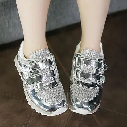 Children's Casual Shoes size 21-30 New Baby Girls boy LED Light Shoes Toddler Anti-Slip Sports Boots Kids Sneakers Flats 198