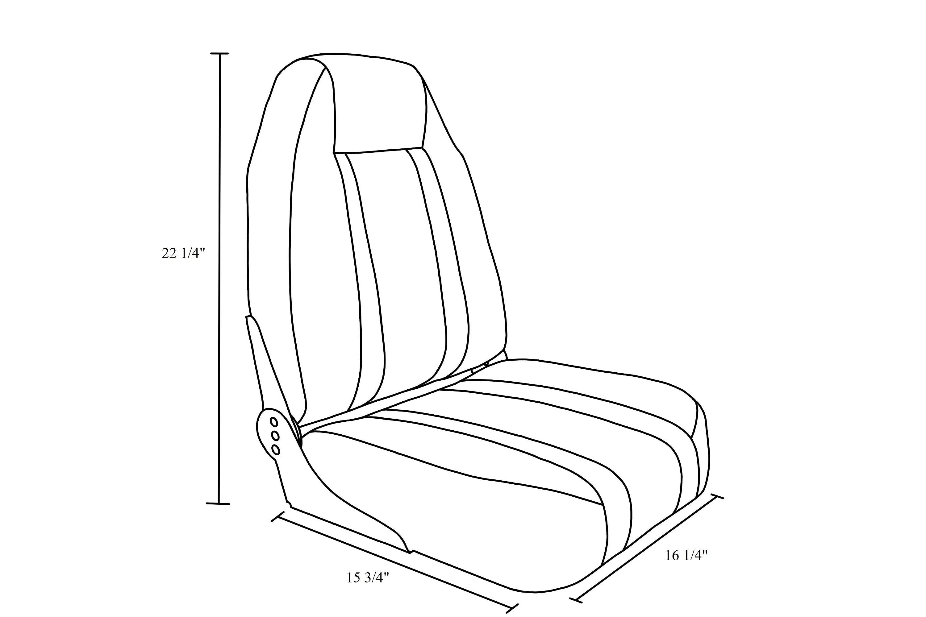 CLA 320 Boat Seat