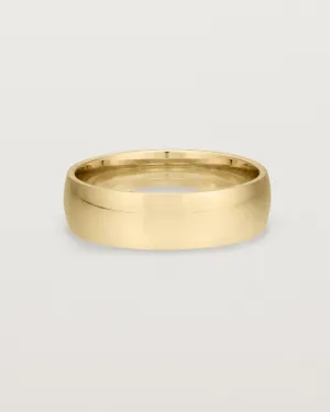 Classic Heavy Wedding Ring | 6mm