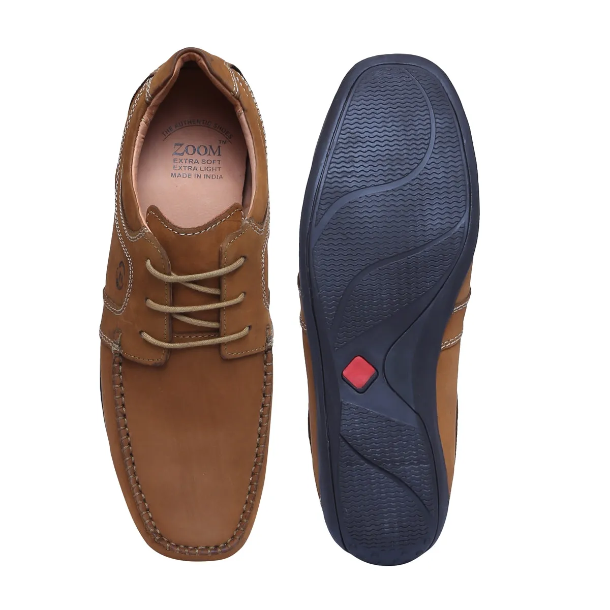 Classic Nubuck Leather Shoes for Men N-2592