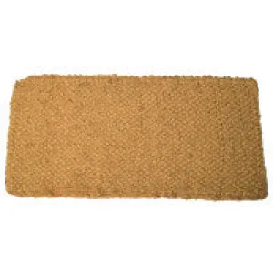 Coco Mats, 60 in Long, 36 in Wide, Natural Tan