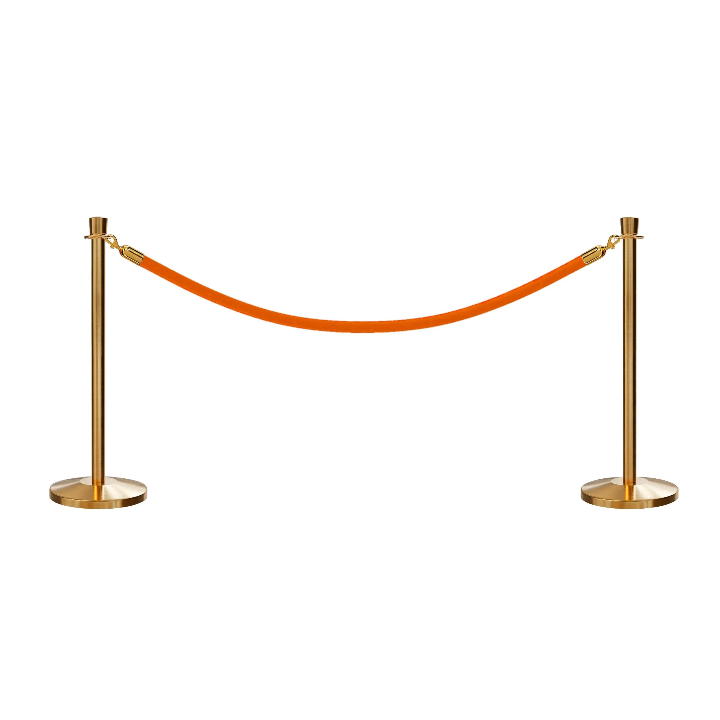 Crown Top Post and Rope Stanchion Kit - Montour Line